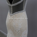Ungrouped Designer Luxury Beaded Ball Gown Embroidery Lace Champagne Wedding Dress Manufactory